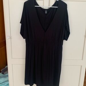 Women’s a.n.a. 2X swim cover-up. Black. . Pit to pit 21”